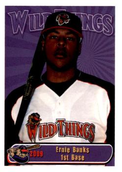 2009 Washington Wild Things #3 Ernie Banks Front