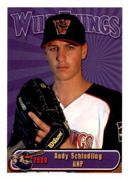 2009 Washington Wild Things #35 Andy Schindling Front