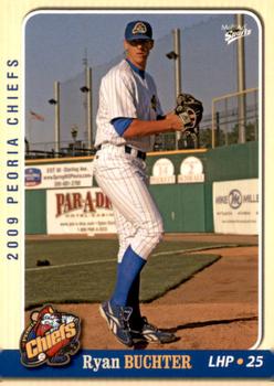 2009 MultiAd Peoria Chiefs SGA #6 Ryan Buchter Front