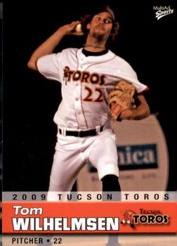 2009 MultiAd Tucson Toros #24 Tom Wilhelmsen Front
