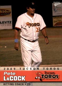 2009 MultiAd Tucson Toros #27 Pete LaCock Front