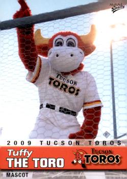 2009 MultiAd Tucson Toros #30 Tuffy the Toro Front