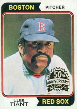 2023 Topps Heritage - 50th Anniversary Buybacks #167 Luis Tiant Front