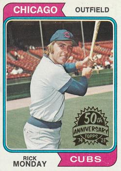 2023 Topps Heritage - 50th Anniversary Buybacks #295 Rick Monday Front