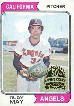 2023 Topps Heritage - 50th Anniversary Buybacks #302 Rudy May Front