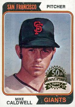 2023 Topps Heritage - 50th Anniversary Buybacks #344 Mike Caldwell Front
