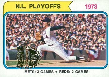 2023 Topps Heritage - 50th Anniversary Buybacks #471 1973 N.L. Playoffs Front