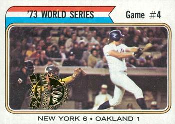 2023 Topps Heritage - 50th Anniversary Buybacks #475 '73 World Series Game #4 Front