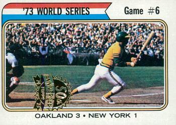 2023 Topps Heritage - 50th Anniversary Buybacks #477 '73 World Series Game #6 Front