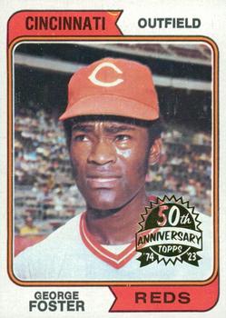 2023 Topps Heritage - 50th Anniversary Buybacks #646 George Foster Front