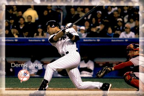 2006 Baseball Pixels New York Yankees Postcards #NNO Derek Jeter Front