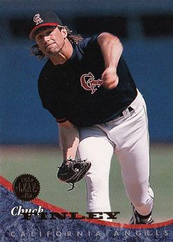 1994 Leaf #394 Chuck Finley Front