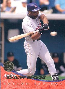 1994 Leaf #142 Andre Dawson Front