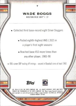 2023 Topps Tribute #7 Wade Boggs Back