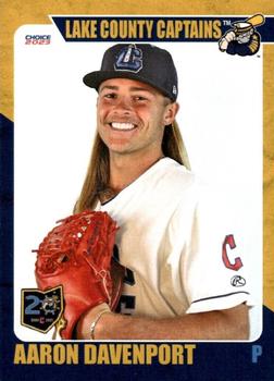 2023 Choice Lake County Captains #1 Aaron Davenport Front