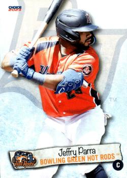 2023 Choice Bowling Green Hot Rods #16 Jeffry Parra Front