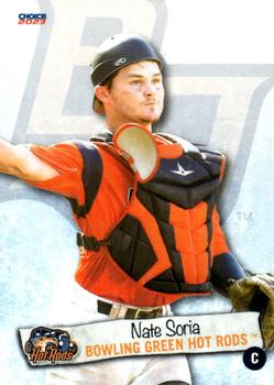 2023 Choice Bowling Green Hot Rods #23 Nate Soria Front