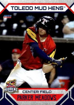 2023 Choice Toledo Mud Hens #01 Parker Meadows Front