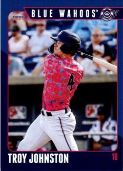 2023 Choice Pensacola Blue Wahoos #11 Troy Johnston Front