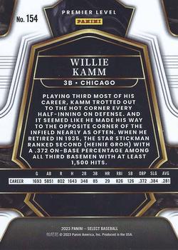 2023 Panini Select #154 Willie Kamm Back