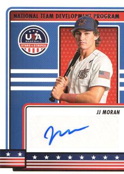 2023 Panini USA Baseball Stars & Stripes - National Team Development Program Signatures #NTDP-JM JJ Moran Front