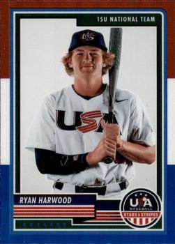 2023 Panini USA Baseball Stars & Stripes - Red, White, & Blue #29 Ryan Harwood Front