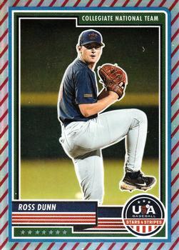 2023 Panini USA Baseball Stars & Stripes - Stripes #66 Ross Dunn Front
