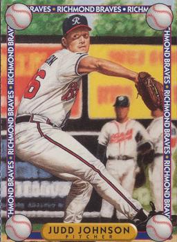 1994 Richmond Braves Perforated #9 Judd Johnson Front