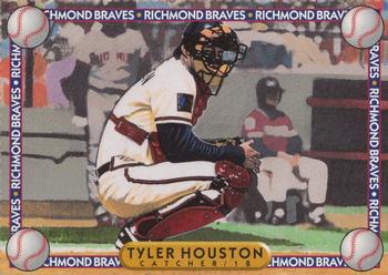 1994 Richmond Braves Perforated #8 Tyler Houston Front