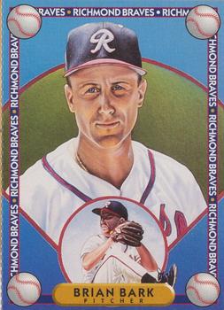 1994 Richmond Braves Perforated #7 Brian Bark Front