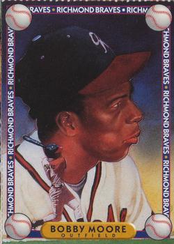 1994 Richmond Braves Perforated #23 Bobby Moore Front