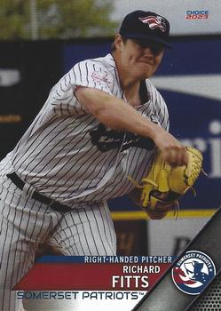 2023 Choice Somerset Patriots #09 Richard Fitts Front