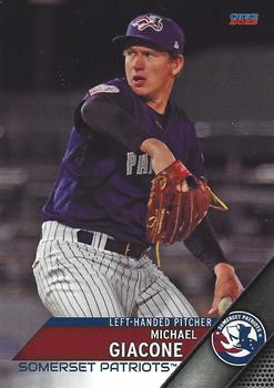 2023 Choice Somerset Patriots #10 Michael Giacone Front