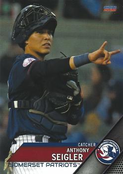 2023 Choice Somerset Patriots #25 Anthony Seigler Front