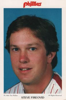 1984 Tastykake Philadelphia Phillies - Update #NNO Steve Fireovid Front