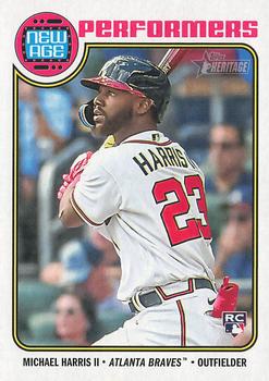 2023 Topps Heritage - New Age Performers #NA-7 Michael Harris II Front