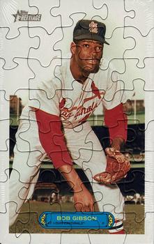 2023 Topps Heritage - 1974 Topps Puzzles #74PB-40 Bob Gibson Front