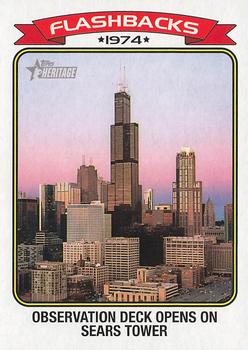 2023 Topps Heritage - News Flashbacks #NF-1 Sears Tower Front