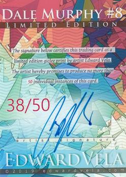 2017-23 Edward Vela Sketch Cards (Unlicensed) #8 Edward Vela Back