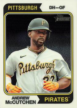 2023 Topps Heritage - Chrome #538 Andrew McCutchen Front
