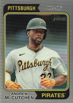 2023 Topps Heritage - Chrome Silver Refractor #538 Andrew McCutchen Front