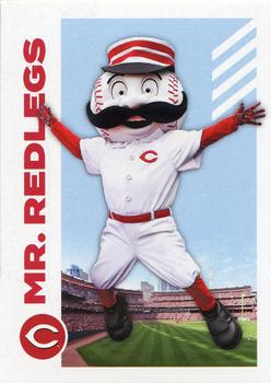 2022 Cincinnati Reds Mascots #NNO Mr. Redlegs Front