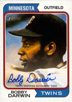 2023 Topps Heritage - Real One Autographs #ROA-BDN Bobby Darwin Front