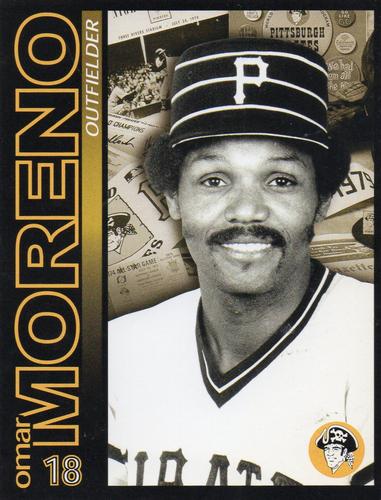 2004 Pitt Ohio Express 1979 Pittsburgh Pirates #NNO Omar Moreno Front