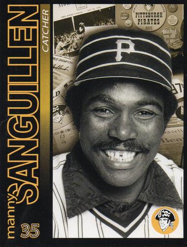 2004 Pitt Ohio Express 1979 Pittsburgh Pirates #NNO Manny Sanguillen Front
