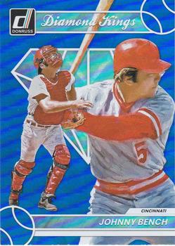 2023 Donruss - Holo Blue #25 Johnny Bench Front
