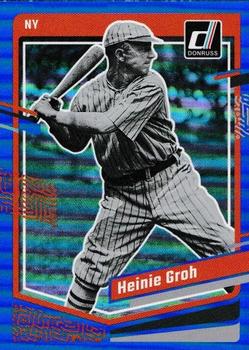 2023 Donruss - Holo Blue #169 Heinie Groh Front