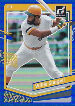 2023 Donruss - Holo Blue #206 Willie Stargell Front