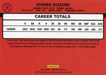 2023 Donruss - Holo Blue #266 Ichiro Back