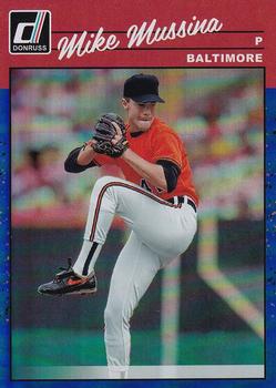 2023 Donruss - Holo Blue #274 Mike Mussina Front